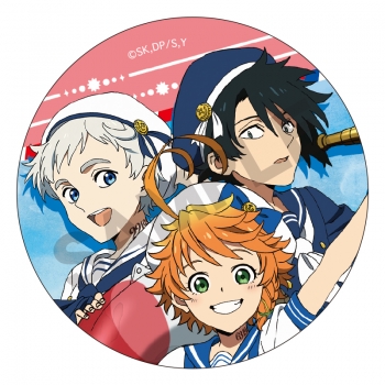 グッズ-バッチ】約束のネバーランド 缶バッジ マリン 集合 | アニメイト