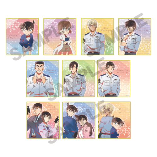 グッズ 色紙 名探偵コナン トレーディングクリアミニ色紙 こもれび アニメイト