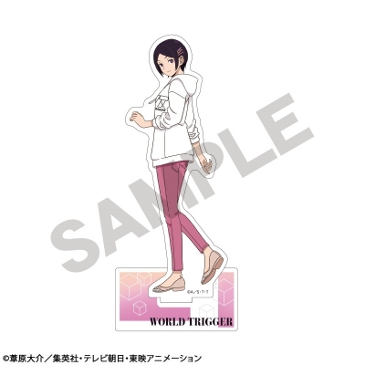 【グッズ-スタンドポップ】ワールドトリガー アクリルスタンド 木虎藍 パーカー【再販】