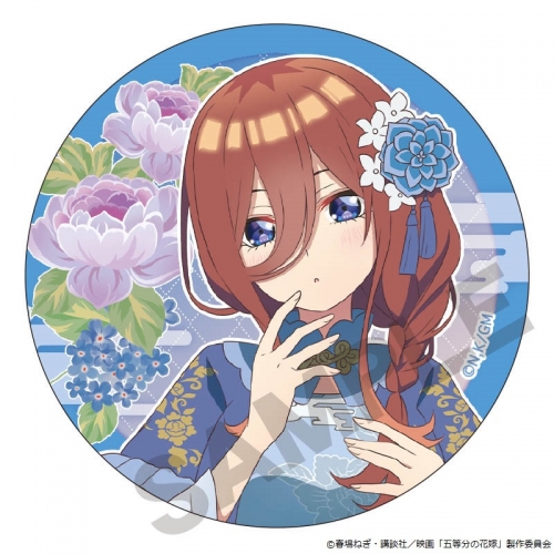 グッズ-バッチ】五等分の花嫁 缶バッジ 中野三玖 中華ロリータ  