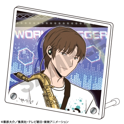 【グッズ-置きもの】ワールドトリガー ミニアクリルパネル 二宮匡貴 バンド第2弾