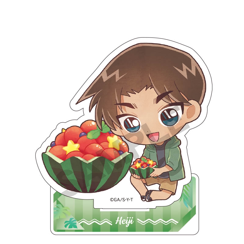 【グッズ-スタンドポップ】名探偵コナン アクリルスタンド 服部平次 きゃらペコ夏