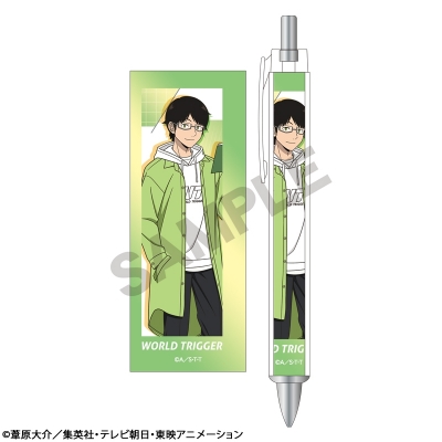 【グッズ-ボールペン】ワールドトリガー 太軸ボールペン 三雲修 パーカー 第2弾