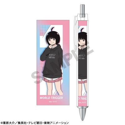 【グッズ-ボールペン】ワールドトリガー 太軸ボールペン 雨取千佳 パーカー 第2弾