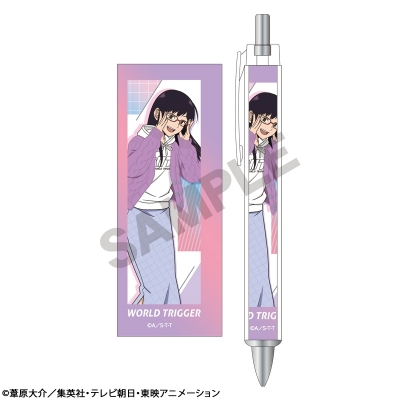 【グッズ-ボールペン】ワールドトリガー 太軸ボールペン 宇佐美栞 パーカー 第2弾