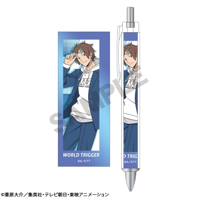 【グッズ-ボールペン】ワールドトリガー 太軸ボールペン 迅悠一 パーカー 第2弾