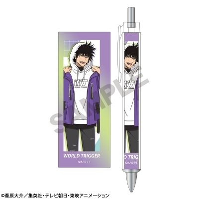 【グッズ-ボールペン】ワールドトリガー 太軸ボールペン 影浦雅人 パーカー 第2弾