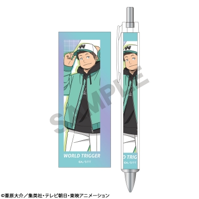 【グッズ-ボールペン】ワールドトリガー 太軸ボールペン 北添尋 パーカー 第2弾