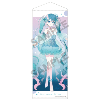 グッズ-タペストリー】初音ミク 等身大タペストリー クラゲドレス 