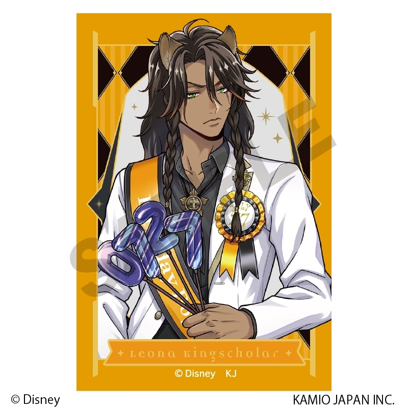 【グッズ-マグネット】ディズニー ツイステッドワンダーランド 缶マグネット レオナ・キングスカラー おめかしバースデー