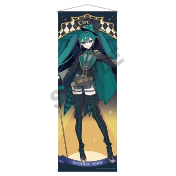グッズ-タペストリー】初音ミク 等身大タペストリー 初音ミク ブラック 