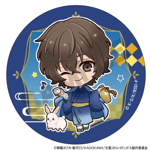 グッズ-バッチ】文豪ストレイドッグス トレーディング缶バッジ お月見  