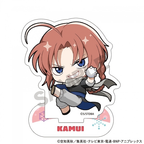 グッズ-スタンドポップ】銀魂 アクリルスタンド 神威 ミニキャラ雪合戦 