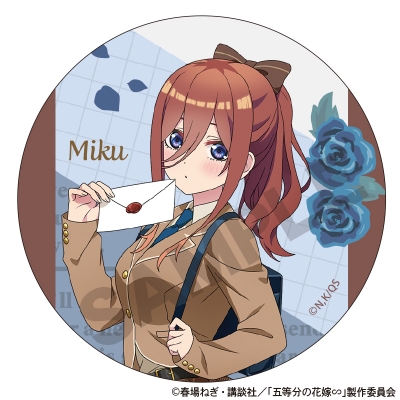 【グッズ-バッチ】五等分の花嫁∽ トレーディング缶バッジ カレッジスタイル