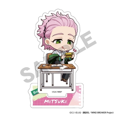 【グッズ-スタンドポップ】WIND BREAKER アクリルスタンド 桐生三輝 ぷちクラ