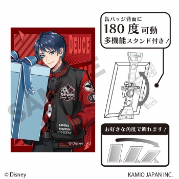 グッズ-バッチ】『ディズニー ツイステッドワンダーランド』 アート缶 
