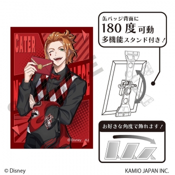 グッズ-バッチ】『ディズニー ツイステッドワンダーランド』 アート缶 