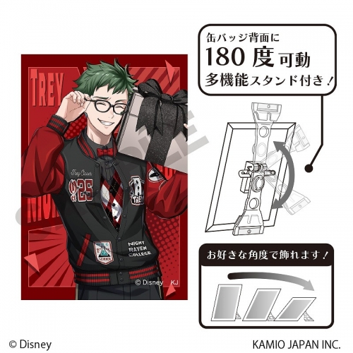 グッズ-バッチ】『ディズニー ツイステッドワンダーランド』 アート缶 