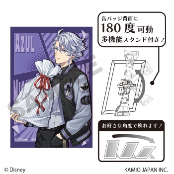 グッズ-バッチ】『ディズニー ツイステッドワンダーランド』 アート缶 