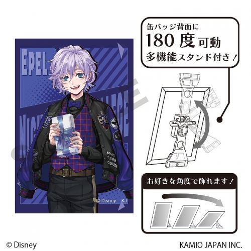グッズ-バッチ】『ディズニー ツイステッドワンダーランド』 アート缶 