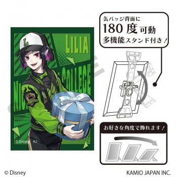 グッズ-バッチ】『ディズニー ツイステッドワンダーランド』 アート缶 