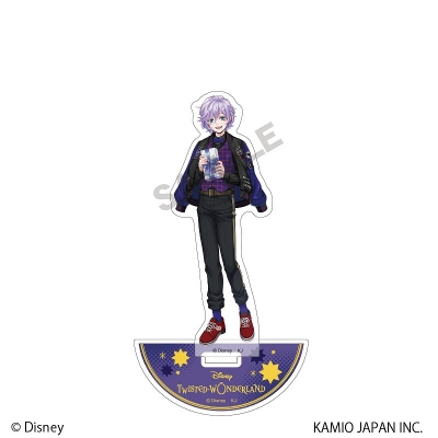 【グッズ-スタンドポップ】『ディズニー ツイステッドワンダーランド』 箔押しアクリルスタンド エペル・フェルミエ ユニオンバースデー