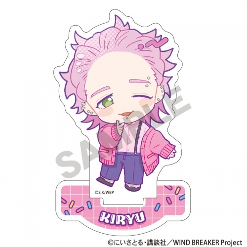 グッズ-スタンドポップ】WIND BREAKER アクリルスタンド 桐生三輝 WIND BREAKER 桐生三輝 アクリルスタンド アニメイト限定 ウィンブレ