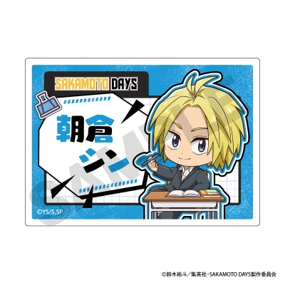【グッズ-バッチ】SAKAMOTO DAYS アクリルネームバッジ 朝倉シン ぷちクラ
