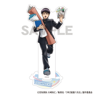 【グッズ-スタンドポップ】3年Z組銀八先生 アクリルスタンド 志村新八 文化祭準備