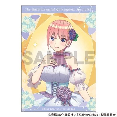 【グッズ-ブロマイド】五等分の花嫁* トレーディングブロマイド 紫陽花ドレス