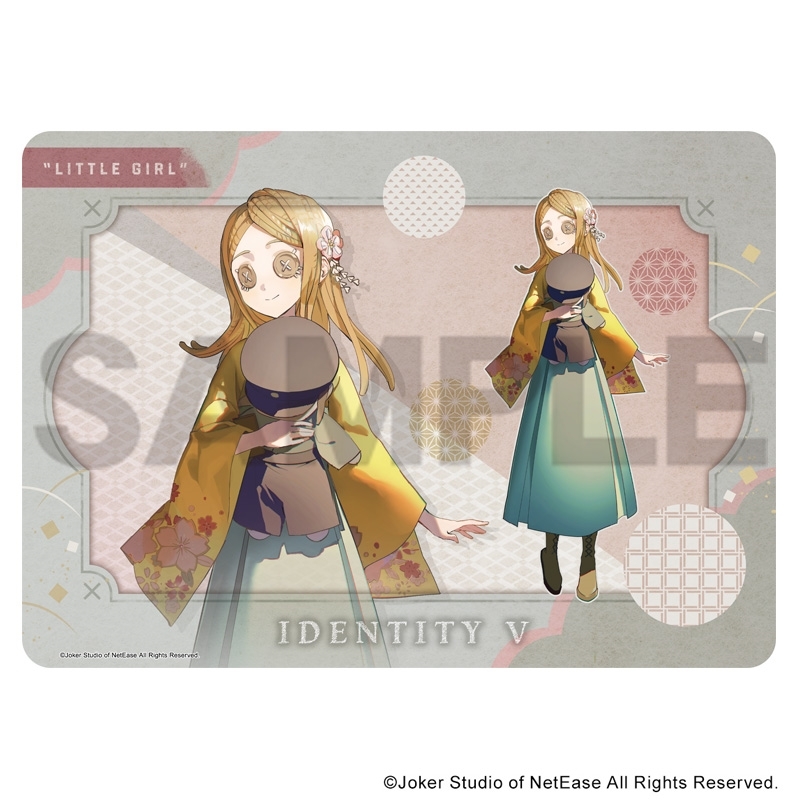 【グッズ-マット】Identity V 第五人格 ラバーマット 「少女」 京都