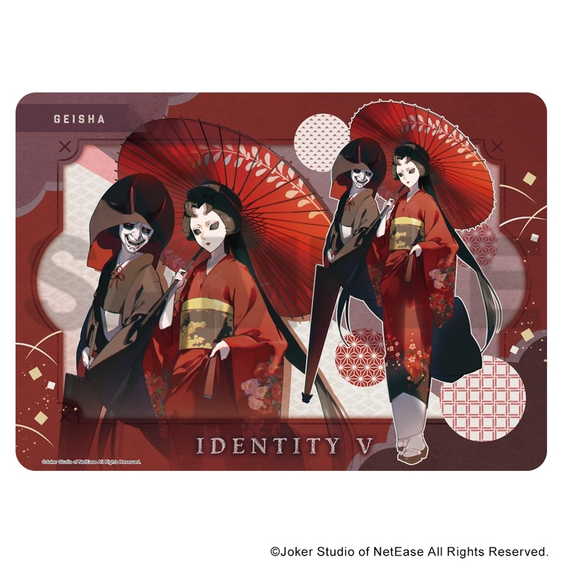 【グッズ-マット】Identity V 第五人格 ラバーマット 芸者 京都