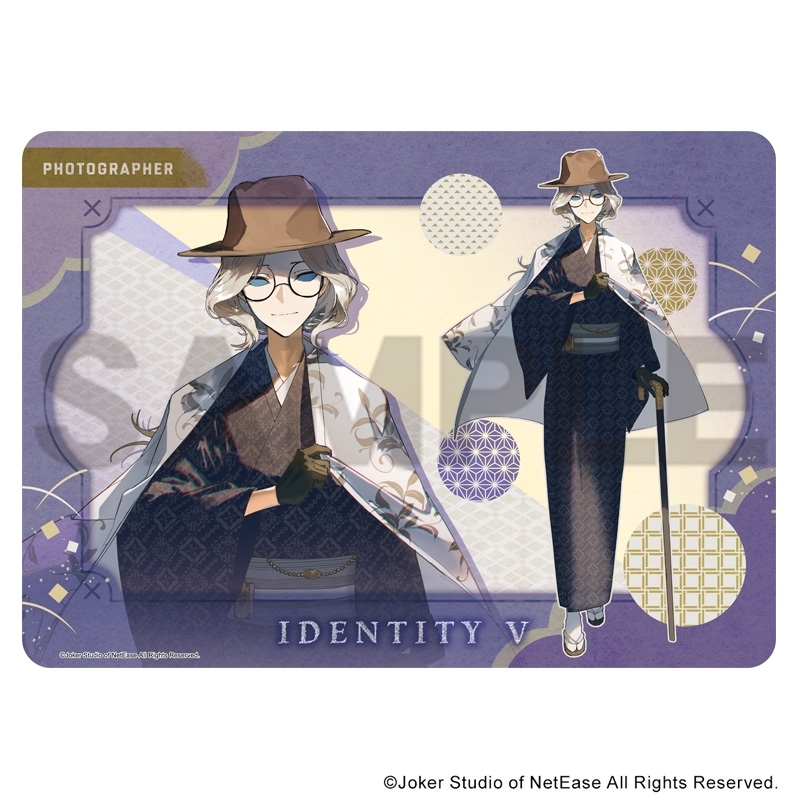 【グッズ-マット】Identity V 第五人格 ラバーマット 写真家 京都