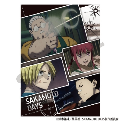【グッズ-クリアファイル】SAKAMOTO DAYS シングルクリアファイル 場面写 ブラック