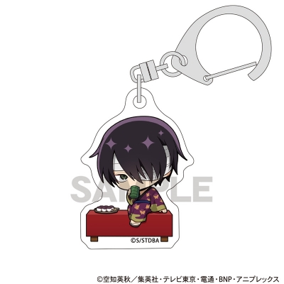 【グッズ-キーホルダー】銀魂 ミニアクリルキーホルダー 高杉晋助 ひとやすみ ミニキャラ
