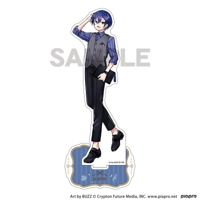 【グッズ-スタンドポップ】初音ミク アクリルスタンド KAITO レトロ☆神戸2025