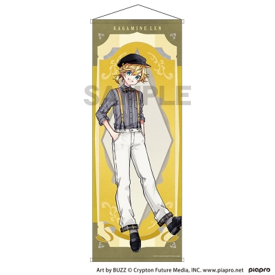 【グッズ-タペストリー】初音ミク 等身大タペストリー 鏡音レン レトロ☆神戸2025