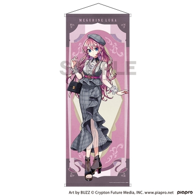 【グッズ-タペストリー】初音ミク 等身大タペストリー 巡音ルカ レトロ☆神戸2025