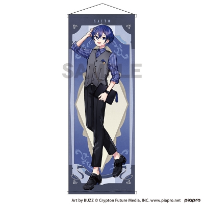 【グッズ-タペストリー】初音ミク 等身大タペストリー KAITO レトロ☆神戸2025