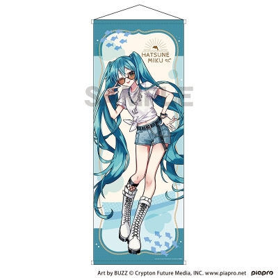 【グッズ-タペストリー】初音ミク 等身大タペストリー 初音ミク マリン☆神戸2025