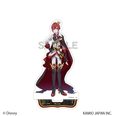 【グッズ-スタンドポップ】『ディズニー ツイステッドワンダーランド ザ アニメーション』 箔押しアクリルスタンド リドル・ローズハート 寮服