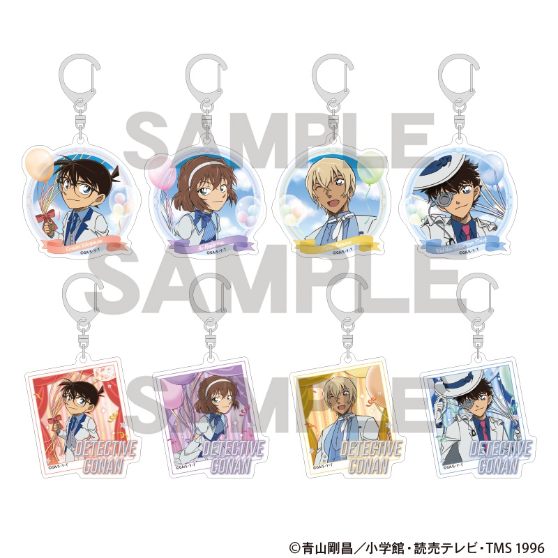 【グッズ-キーホルダー】名探偵コナン トレーディングアクリルキーホルダー　バルーン