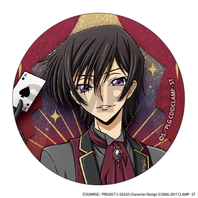 【グッズ-バッチ】コードギアス 反逆のルルーシュ トレーディンググリッター缶バッジ カジノ【再販】
