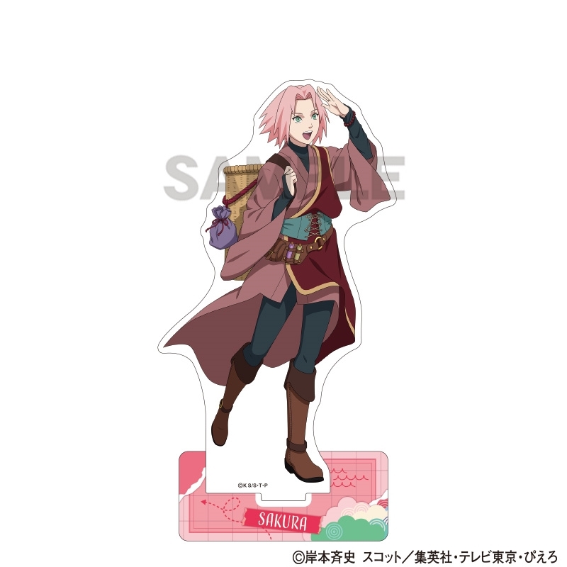 【グッズ-スタンドポップ】NARUTO-ナルト- 疾風伝 アクリルスタンド 春野サクラ 旅人