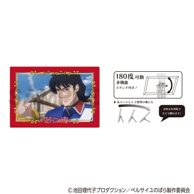 【グッズ-バッチ】ベルサイユのばら アート缶バッジ アラン