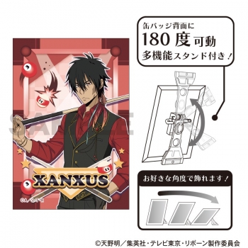 グッズ-バッチ】家庭教師ヒットマンREBORN! アート缶バッジ XANXUS 