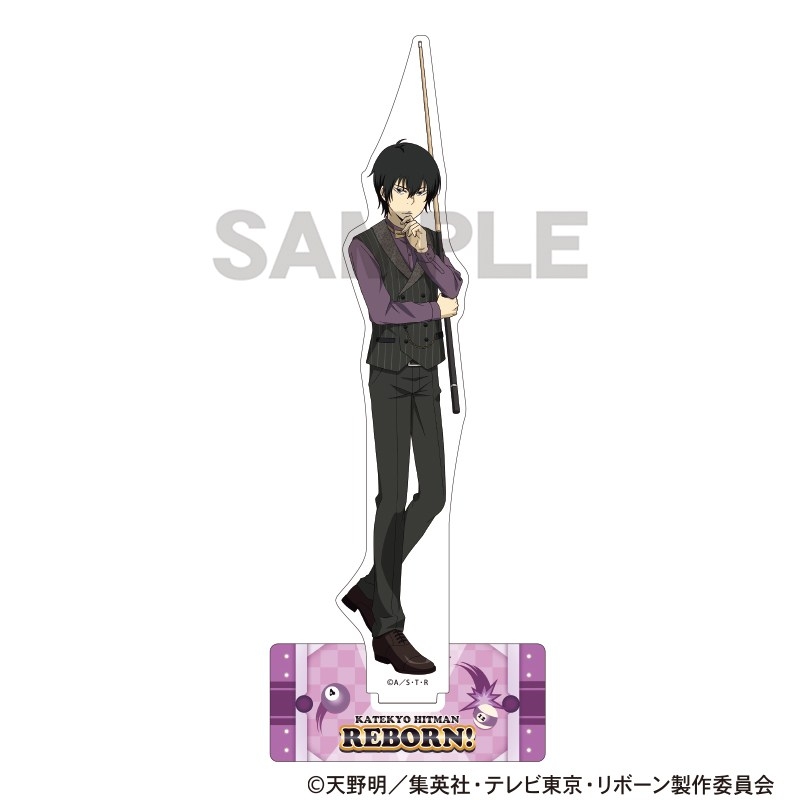 【グッズ-スタンドポップ】家庭教師ヒットマンREBORN! アクリルスタンド 雲雀恭弥 ビリヤード