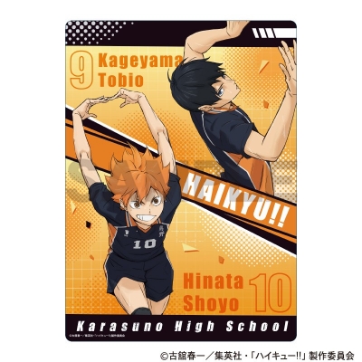 【グッズ-下敷き】ハイキュー!! 下敷き 烏野高校