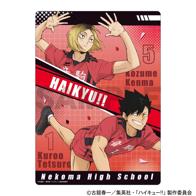 【グッズ-下敷き】ハイキュー!! 下敷き 音駒高校