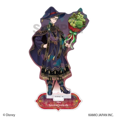 【グッズ-スタンドポップ】『ディズニー ツイステッドワンダーランド』 ホログラムアクリルスタンド トレイ・クローバー ブルームバースデー